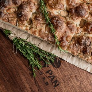 Classic Rosemary Sea Salt Focaccia