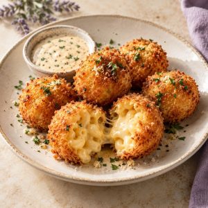 Mac & cheese bites