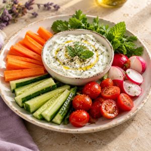 Vegetables & dip