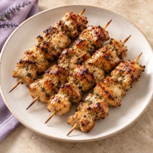 Chicken skewers