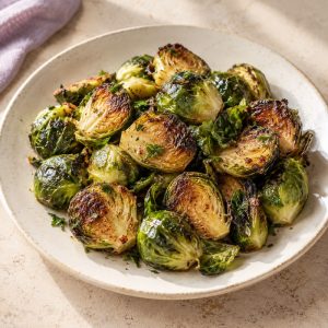 Roasted Brussels sprouts
